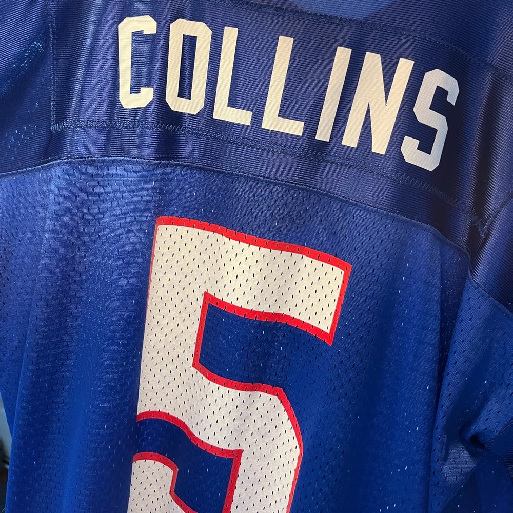 Starter Kerry Collins #5 NY Giants Jersey 🏟